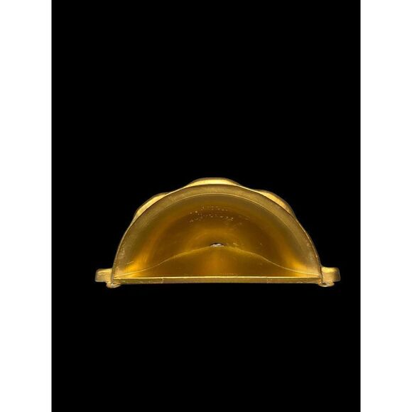 VINTAGE Dart gold plastic Hollywood Regency wall planter - Picture 4 of 6